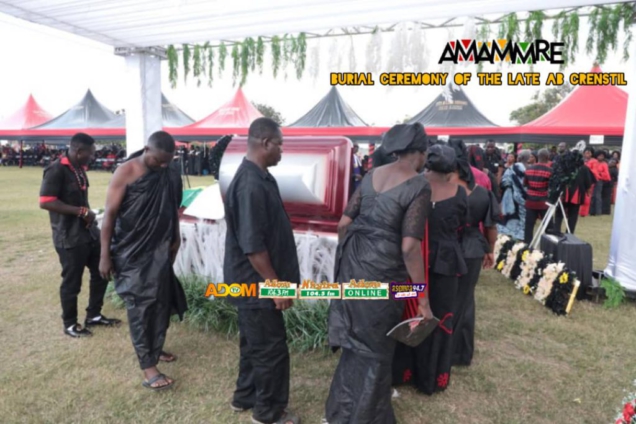 Tears As A.B. Crentsil Is Laid To Rest – Photos