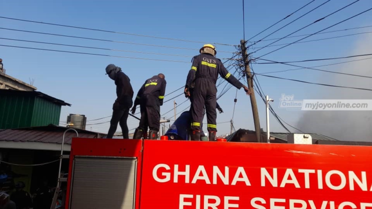 Police Officer And Family Dead As Fire Destroys Barracks In Kumasi