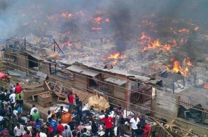 Fire Razes Down Over 70 Shops At Racecourse Market In K’si